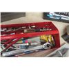 Image 5 : Metal Tool Box, Socket Set, Allen Wrenches, Pliers