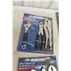 Image 5 : New Pliers, Vice Grips, Adjustable Wrench Set