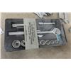 Image 2 : 3/8 Socket Set, Wrench Set, Tool Box, and Screwdriver