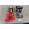Image 1 : New Lighting, Two Spotlights, 1,000,000 and 300,000 Candle Power, Snap-On LED, Rechargeable Lantern