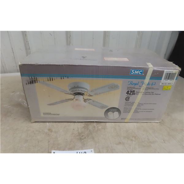 New 42 Inch Royal Flush Ceiling Fan Light