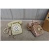 Image 1 : Two Rotary Desk Phones, One NOS