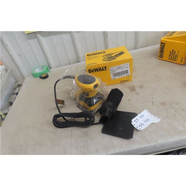 New DeWalt D26441 1/4 Sheet Palm Grip Power Sander