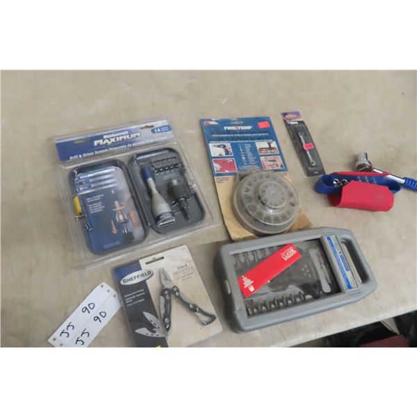 Screw Bit Driver, 3/8" Sockets, Drill Driver System, Multi Tool