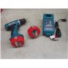 Image 2 : Makita Cordless 14.4V Driver Drill With 2 Batteries, Charger, Drill Bits And Case