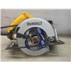Image 2 : DeWalt 7 1/4" Circular Saw With Case, Model DW362