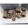 Image 2 : Two Bins of Threaded Pipe Fittings