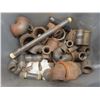 Image 3 : Two Bins of Threaded Pipe Fittings