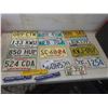 Image 1 : 14 License Plates: Manitoba, Oregon, Arizona, Hawaii & 3 Manitoba Tags