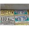 Image 2 : 14 License Plates: Manitoba, Oregon, Arizona, Hawaii & 3 Manitoba Tags