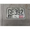 Image 5 : 14 License Plates: Manitoba, Oregon, Arizona, Hawaii & 3 Manitoba Tags