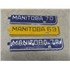 Image 6 : 14 License Plates: Manitoba, Oregon, Arizona, Hawaii & 3 Manitoba Tags