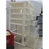 Image 3 : 2 Plastic Organizers & Shoe Rack