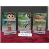 Image 1 : Three Amiibo Figures: Villager, Olimar, and Wii Fit Trainer