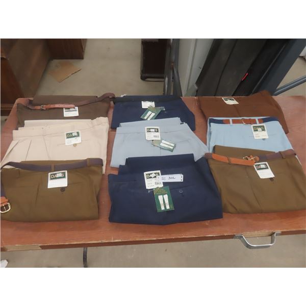 Ten New Pairs Of Men's Day's Pants, Size 42