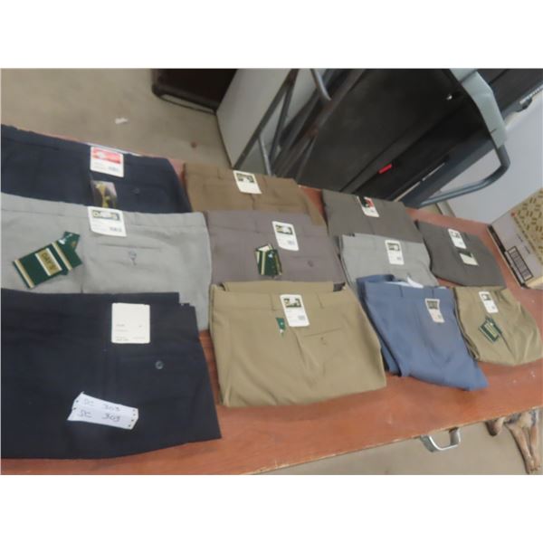 Eleven New Pairs Of Men's Day's Pants, Size 46