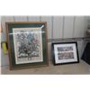 Image 1 : Two Framed Pictures, D Austin 28 x 35 and Moulin Rouge 22 x 19