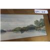 Image 6 : Picture Tower Bridge London 40 x 28.5 and Watercolour 9.5 x 18