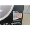 Image 4 : New Artika LED Wall Mirror With Integrated Defogger, 28 Inch