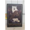 Image 1 : North American Bears on Hardboard, 24 x 36
