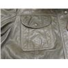 Image 10 : Ladies Daniel Leather Jacket, Size 2XL