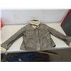 Image 11 : Ladies Daniel Leather Jacket, Size 2XL