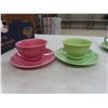 Image 11 : 45 Pieces Colourful Medicine Hat Pottery