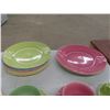 Image 2 : 45 Pieces Colourful Medicine Hat Pottery