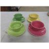 Image 8 : 45 Pieces Colourful Medicine Hat Pottery