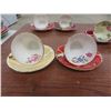 Image 4 : 10 Aynsley China Cups, Saucers,  Creamer, Sugar Bowl