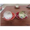 Image 5 : 10 Aynsley China Cups, Saucers,  Creamer, Sugar Bowl