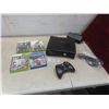 Image 1 : Xbox 360 Game Console With Three Games, One Controller, and Power Supply