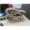 Image 3 : Team Canada Duffle Bag With Youth Sports Gear, Bats, Cleats and Water Shoes