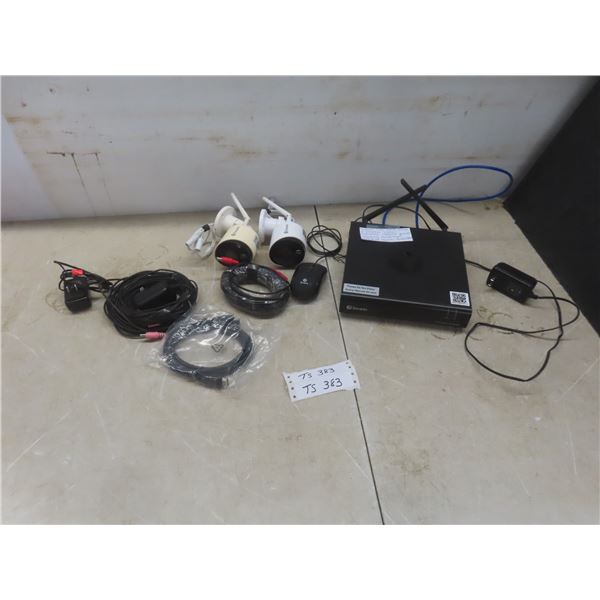 Swann Security System With 1TB Hard Drive And Two Wireless Cameras