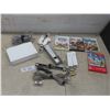 Image 1 : Nintendo Wii Console With Controllers, Games, Power Cord -  Working