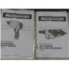 Image 8 : New Mastercraft Air Tool Set With Ratchet, Grinder, Impact Wrench And Accessories