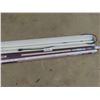Image 1 : Four Foot Fluorescent Light Fixture With Two Extra Bulbs