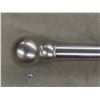 Image 3 : Brushed Stainless Colour Curtain Rod 96"