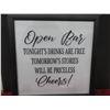 Image 7 : Winnipeg Jets Light Up Glasses, Novelty Wine Glasses, Framed Slogan Pictures