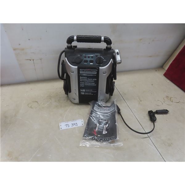 Motomaster 1400 Amp Booster Pack With Air Compressor