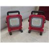 Image 10 : Milwaukee M12 Work Lights With Chargers And Inverter, No Battery
