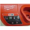 Image 3 : Milwaukee M12 Work Lights With Chargers And Inverter, No Battery