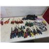 Image 1 : Large Screwdriver and Tool Bit Assortment, Drill Bits, Allen Keys