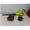 Image 1 : Ryobi 18V Blower, No Battery Or Charger, Craftsman Jigsaw And Palm Sander, Works