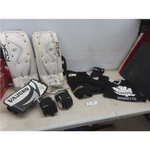 Goalie Equipment With Carry Bag, Youth Size
