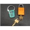 Image 3 : 6 Padlocks with Keys, 1 Combination Lock - No Code, Non Contact Voltage Tester