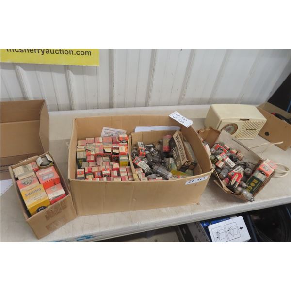 NOS Radio Tubes, Most in Boxes