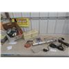 Image 1 : Power Bar Plumbing Fittings, Smoke Alarm, Metal Tool Box, and More