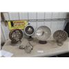 Image 1 : Old Electric Heater and Trouble Light Cover