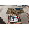 Image 1 : Rug Art 46 x 72, Hand Stitched, Amish Display 36 x 36